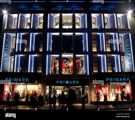 Primark shopping store Princes Street Edinburgh Scotland UK Europe ...