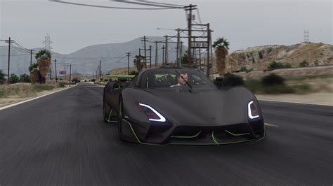 SSC Tuatara Striker [Add-On | Extras] - Gta5-Hub.com