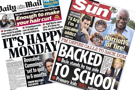 Newspapers confusing public about different lockdown rules across UK ...