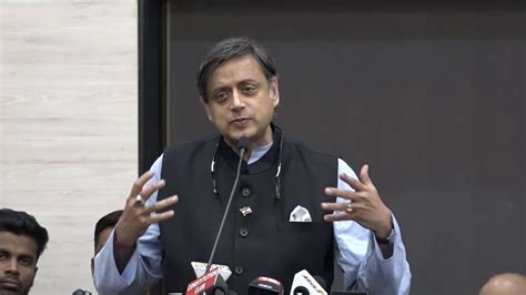 Shashi Tharoor's speech in Constitution Club of India - YouTube