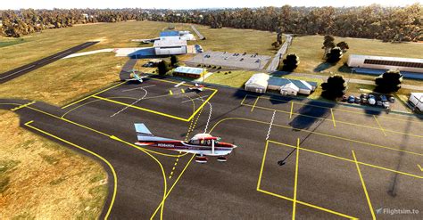 Bendigo Airport Victoria Australia YBDG for Microsoft Flight Simulator ...