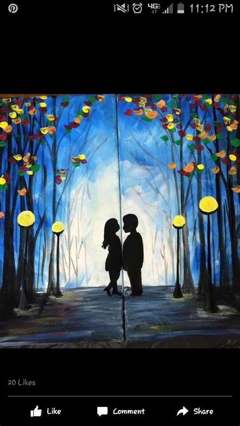 Cute Painting Ideas For Couples – Warehouse of Ideas