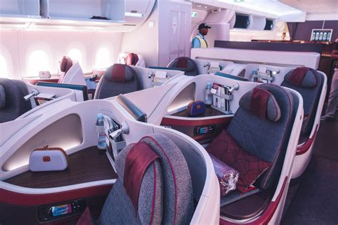 Qatar Airways Business Class (A350-900) Review • The Blonde Abroad