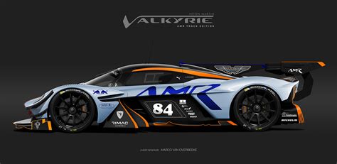 Aston Martin Valkyrie AMR Pro/Heritage Livery Concepts on Behance