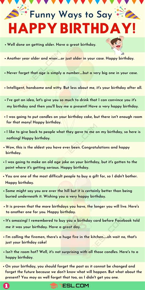 Funny Birthday Wishes: 30+ Funny Happy Birthday Messages for Friends ...