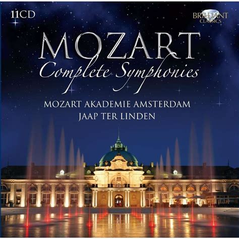 Complete symphonies by Mozart, Wolfgang Amadeus (1756-1791), CD box ...