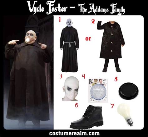 Dress Like Uncle Fester From The Addams Family, DIY Uncle Fester ...