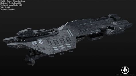 UNSC Colony Phoenix Class by Annihilater102 on DeviantArt | Spaceship ...