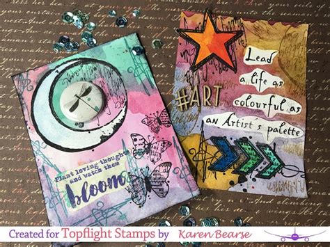 Topflight Stamps: Watercolor Cards with Carabelle Stamps