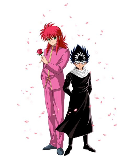 Kurama and Hiei by bodskih on DeviantArt