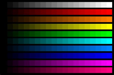 Monitor color calibration image - SF Wallpaper