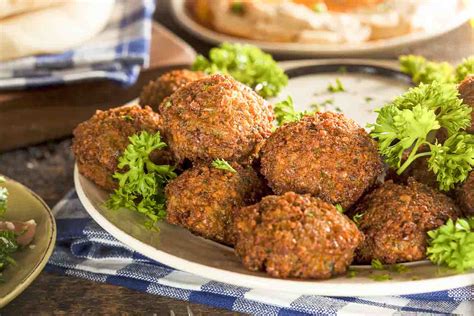 Lebanese Chickpea Falafel Recipe - Healthy Non Fried Recipe by Archana ...