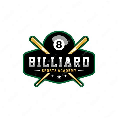 Premium Vector | Billiard club Logo Template Design