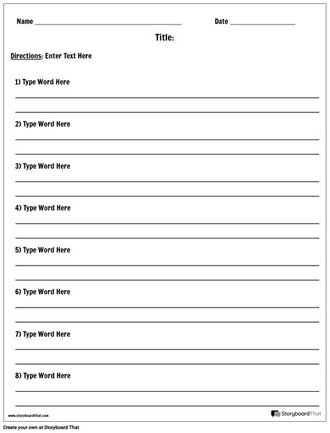 Definitions Worksheet Templates Word Definition Worksheets - Riset