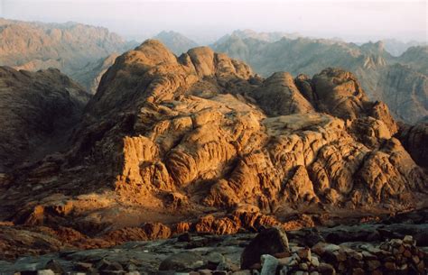 Sunrise at Mount Sinai in Egypt