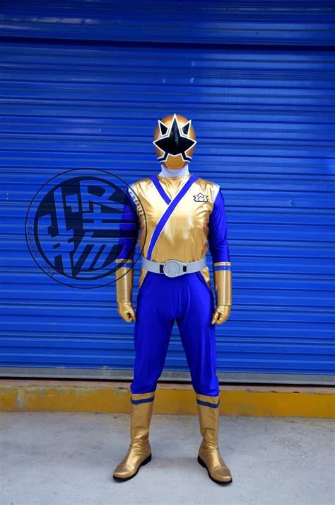 SUPER SAMURAI Gold Samurai Ranger Antonio Garcia Full Set Cosplay ...