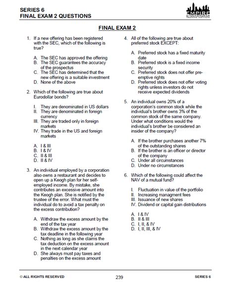 Series 6 Exam Prep Materials | Series 6 Top-Off Exam