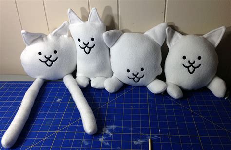 Battle Cats Inspired Plushie by tone-e-rome on DeviantArt