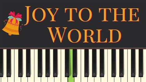 Easy Piano Tutorial: Joy to the World, with free sheet music - YouTube