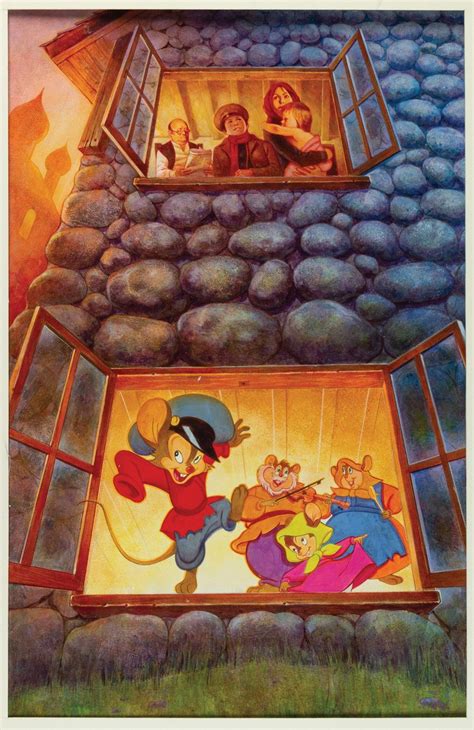 Original An American Tail Poster Concept Painting. - Van Eaton Galleries