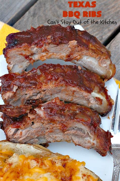 Texas BBQ Ribs – Can't Stay Out of the Kitchen