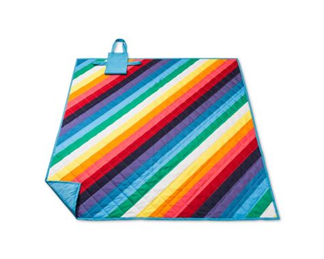 Rainbow Stripe Wide Picnic Blanket | Cheap Picnic Items | POPSUGAR ...