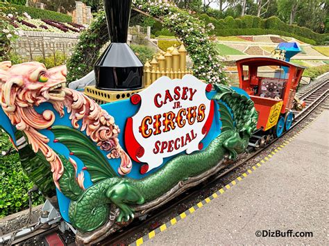 Casey Jr Circus Train in Disneyland - DizBuff.com