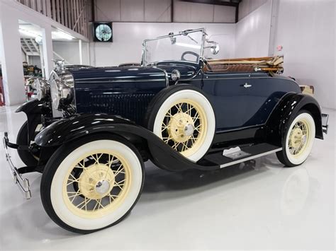 1931 Ford Model A Deluxe Rumble Seat Roadster