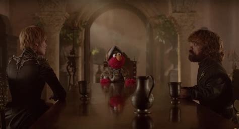 Elmo teaches Cersei and Tyrion respect in this Game of Thrones/ Sesame ...