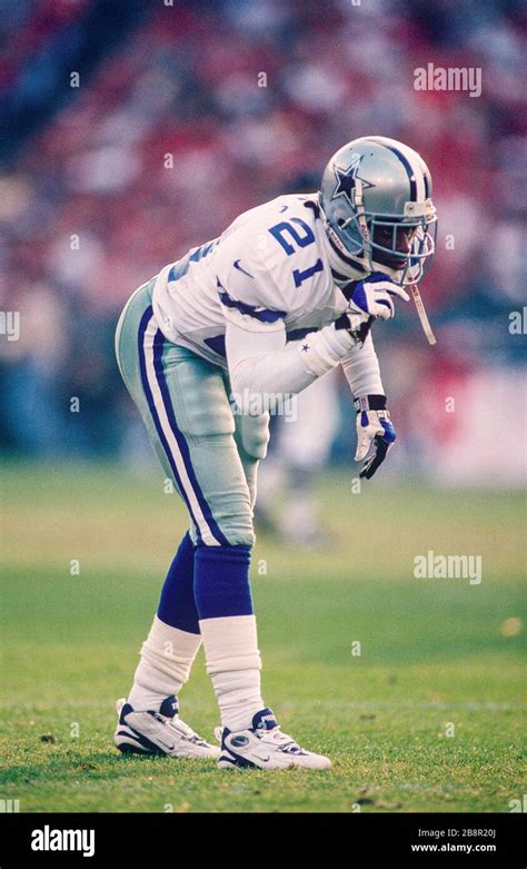 Deion Sanders of the Dallas Cowboys Stock Photo - Alamy