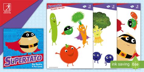 FREE! - Supertato Characters Printables | Primary Resources | Twinkl