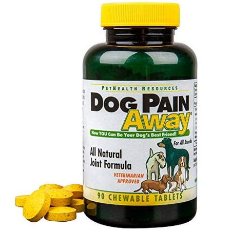 Dog Pain Away - Vet Approved Dog Pain Reliever (90 Count) ? Fast Acting ...