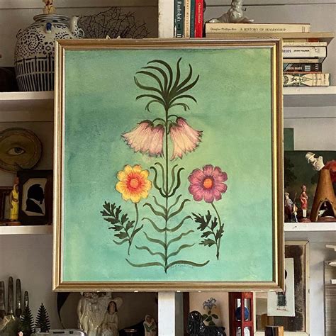 Mary Maguire on Instagram: “New flowers art—i am in the middle of ...