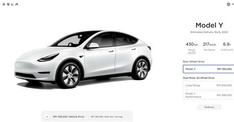 Tesla Model Y price for Malaysia will start at just RM199,000 | New ...