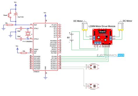 Line Follower Robot using Microcontroller | Engineering Projects