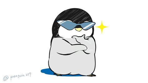 Penguin | Cute animal drawings, Penguin art, Cute little drawings