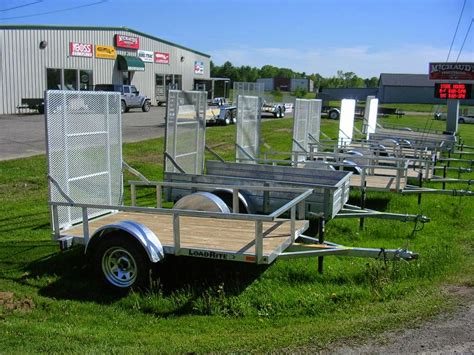 Michaud's Trailers - Winslow Maine: Load Rite Galvanized Utility Trailers