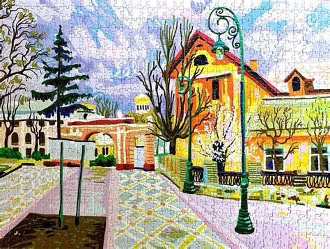 Jigsaw Puzzle for adults ARTY AVENUE - 1000 pieces | Contemporary ...