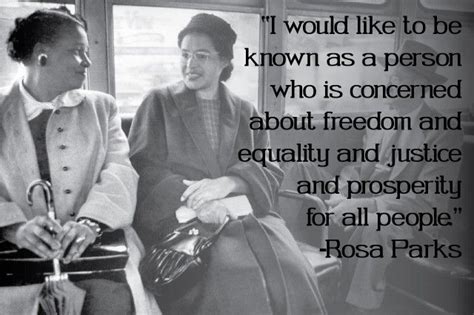 "I would like to be known as a person who is concerned about freedom ...