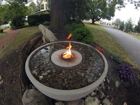 Fire Fountain Water Feature | Hometalk