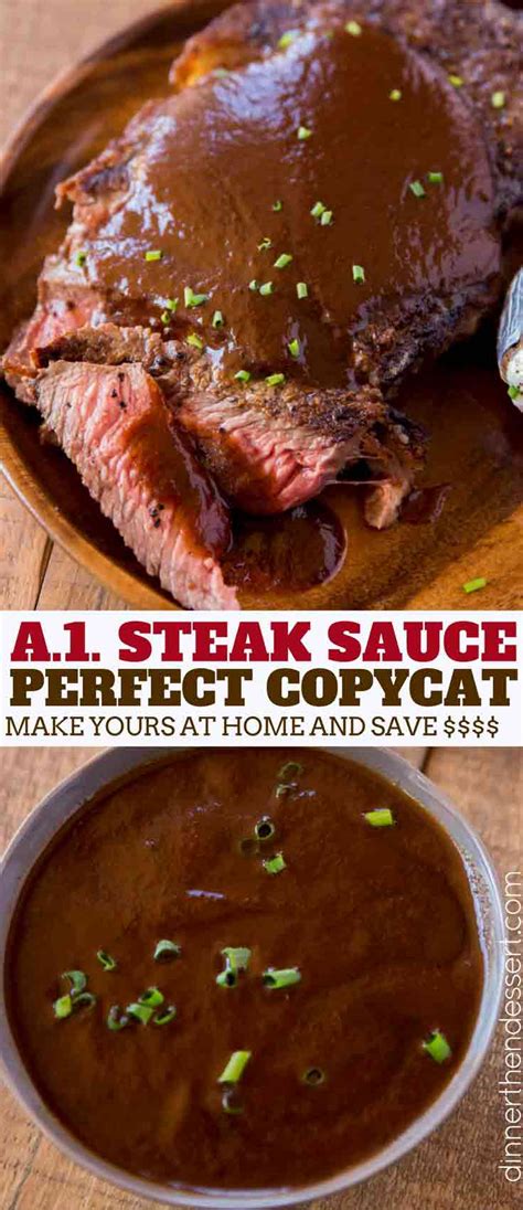 A1 Steak Sauce (Copycat) - Dinner, then Dessert