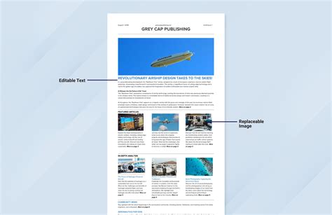 Fake Newspaper Template in Word, Publisher, InDesign - Download ...