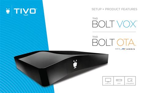 Get started with TiVo BOLT OTA™ for antenna. | TiVo Setup