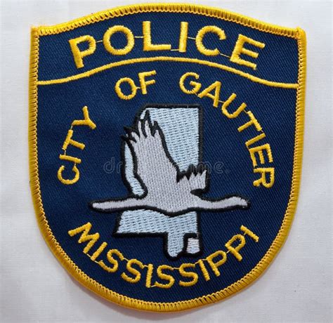 The Shoulder Patch of the Gautier Police Department in Mississippi ...