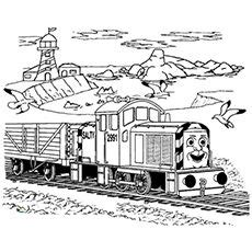 Thomas And Friends Cranky Coloring For Kids Free Online Coloring ...