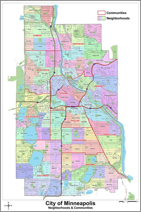 Minneapolis Park Map