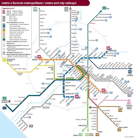 Rome train station map - Rome Italy train station map (Lazio - Italy)