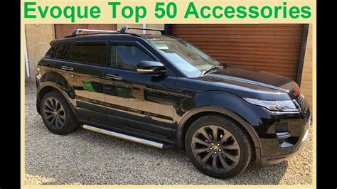 Range Rover Evoque Top 50 Accessories & Upgrades - YouTube