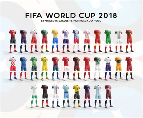 FIFA WORLD CUP 2018 / JERSEYS DESIGN :: Behance