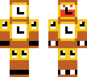 clock man | Minecraft Skin